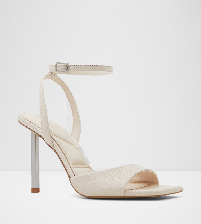 LETTIE Ankle Strap Heeled Sandals