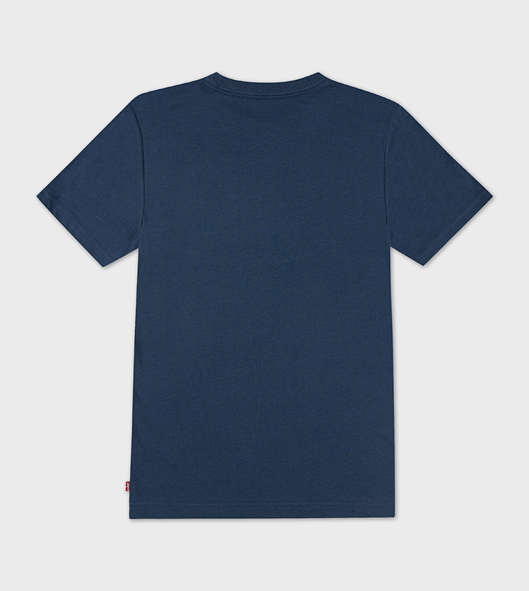 Batwing Logo Printed Short Sleeves T-Shirt