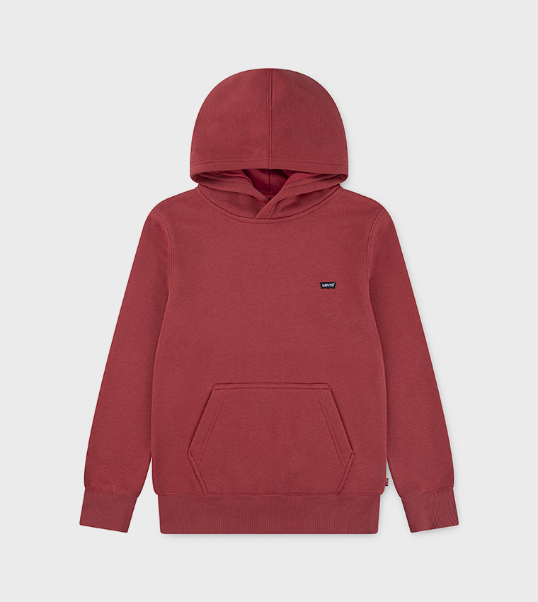 Logo Detail Long Sleeves Hoodie