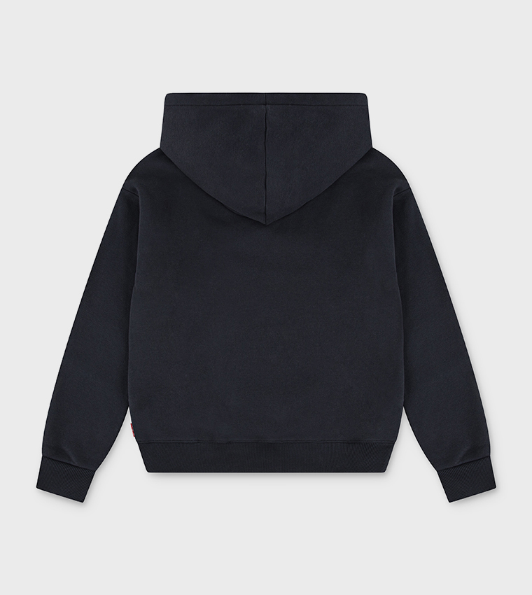Batwing Patch Long Sleeves Hoodie