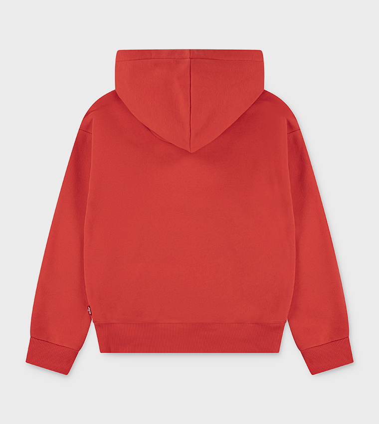 Batwing Patch Long Sleeves Hoodie