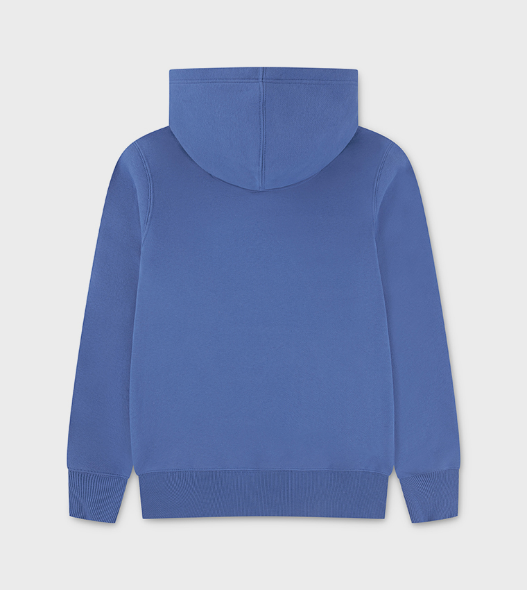 Logo Printed Long Sleeves Hoodie