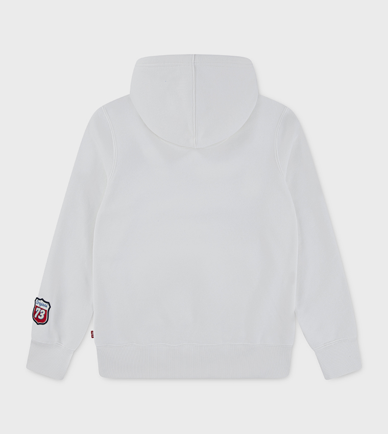Logo Printed Long Sleeves Hoodie