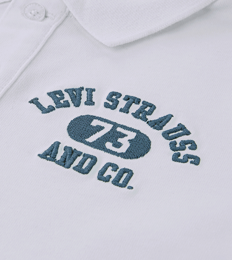 Logo Embroidered Short Sleeves Polo T-Shirt