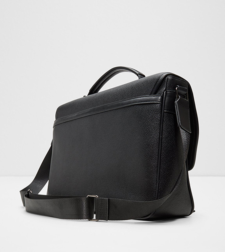 LEWIE Buckle Closure Messenger Bag