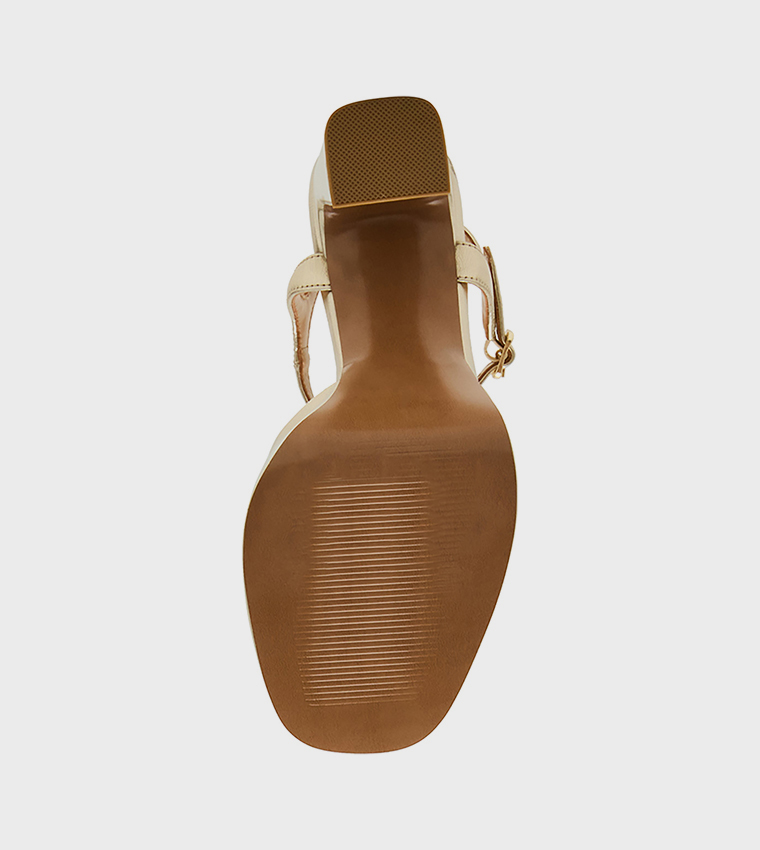 LIANDRA Ankle Strap Heel Sandals
