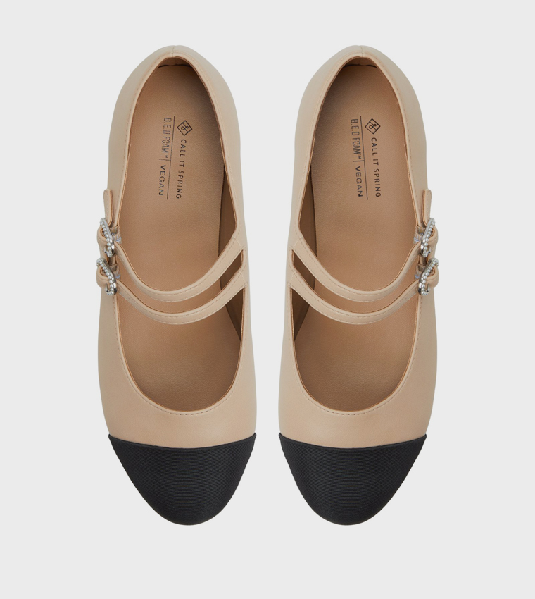 LIBBI Cap Toe Mary Janes