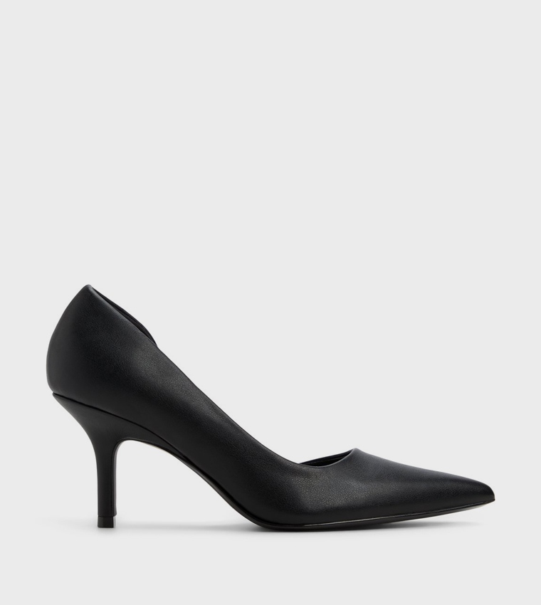 LIIVELYY Textured Pointed Toe Pumps