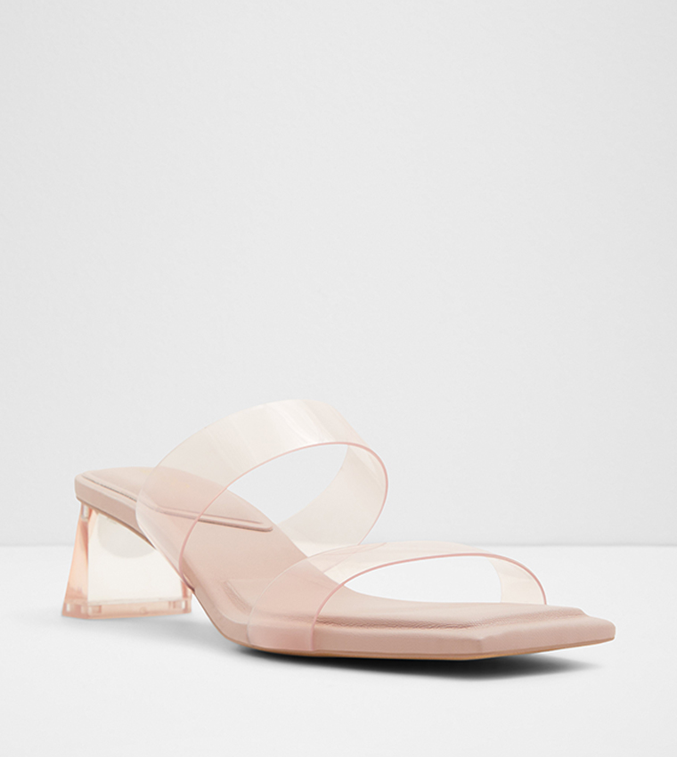 Aldo clear sandals top