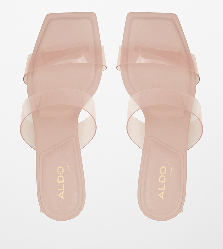 Aldo clear sandals shop