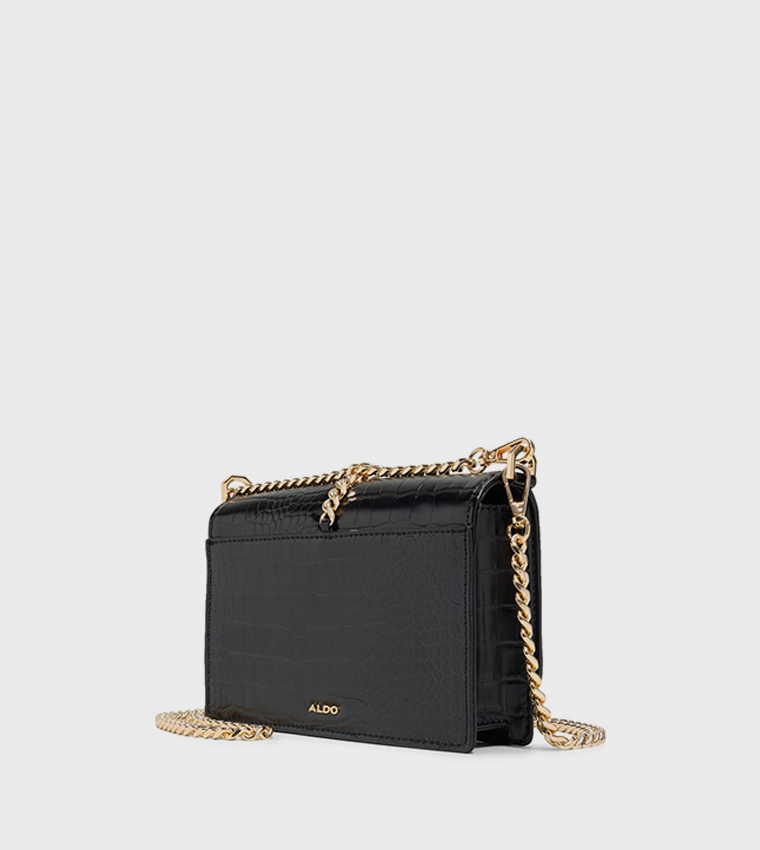 LILITHA Textured Flap Crossbody Bag