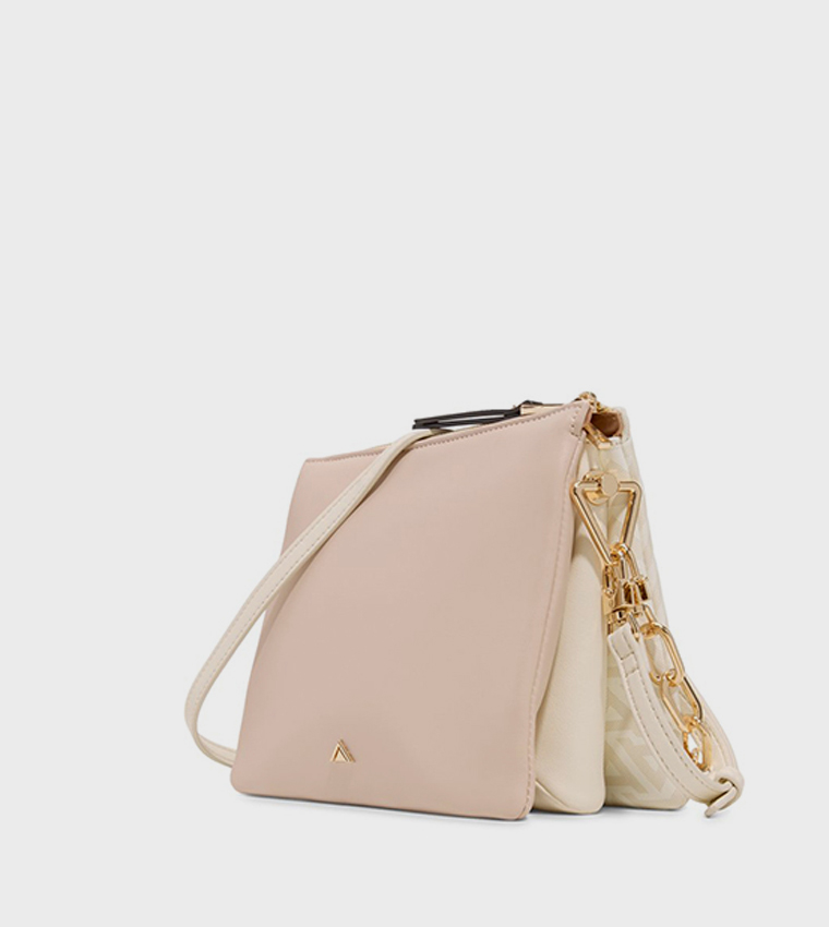 LILSOFT Monogram Printed Crossbody Bag