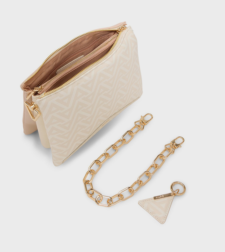 LILSOFT Monogram Printed Crossbody Bag