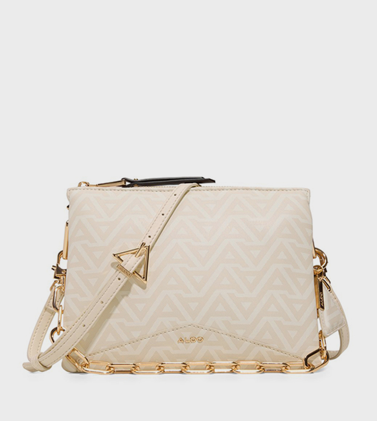 LILSOFT Monogram Printed Crossbody Bag