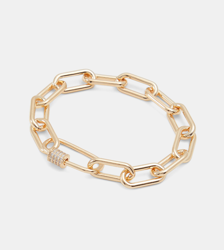 LINNKEDUP Gold Tone Bracelet