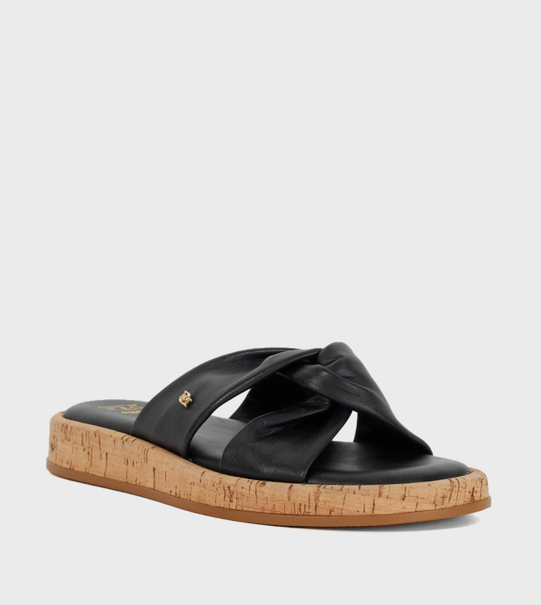 LITA Criss-Cross Platform Sandals