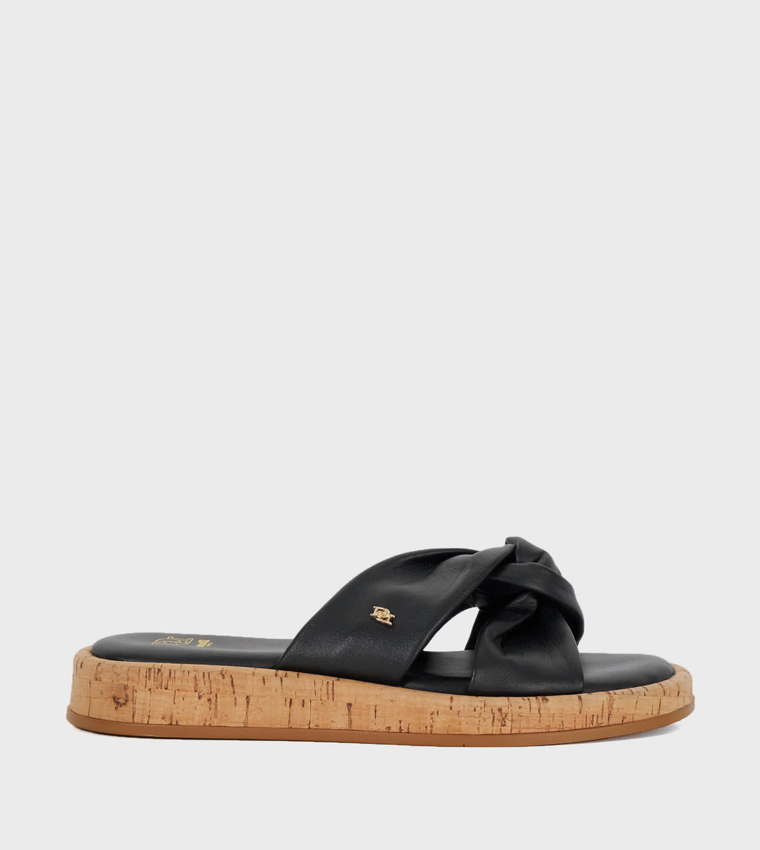 LITA Criss-Cross Platform Sandals