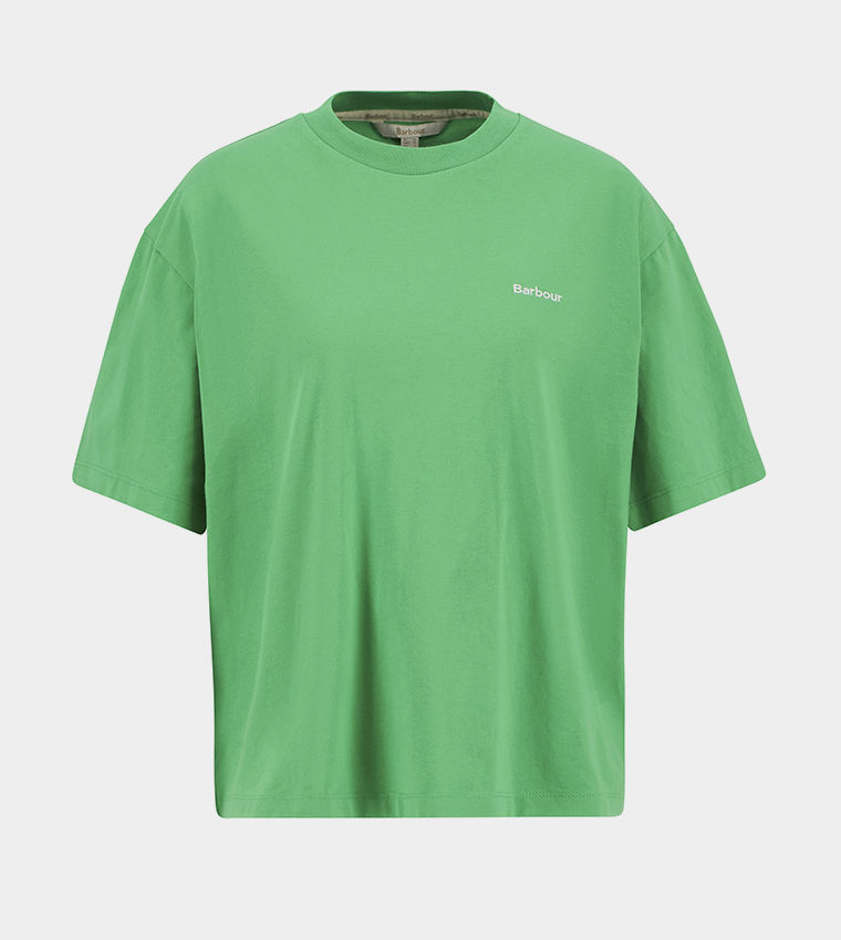 JEMA Solid Crew Neck T-Shirt