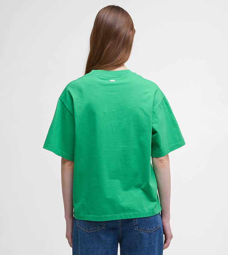 JEMA Solid Crew Neck T-Shirt