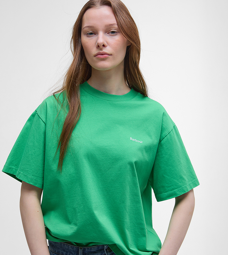JEMA Solid Crew Neck T-Shirt