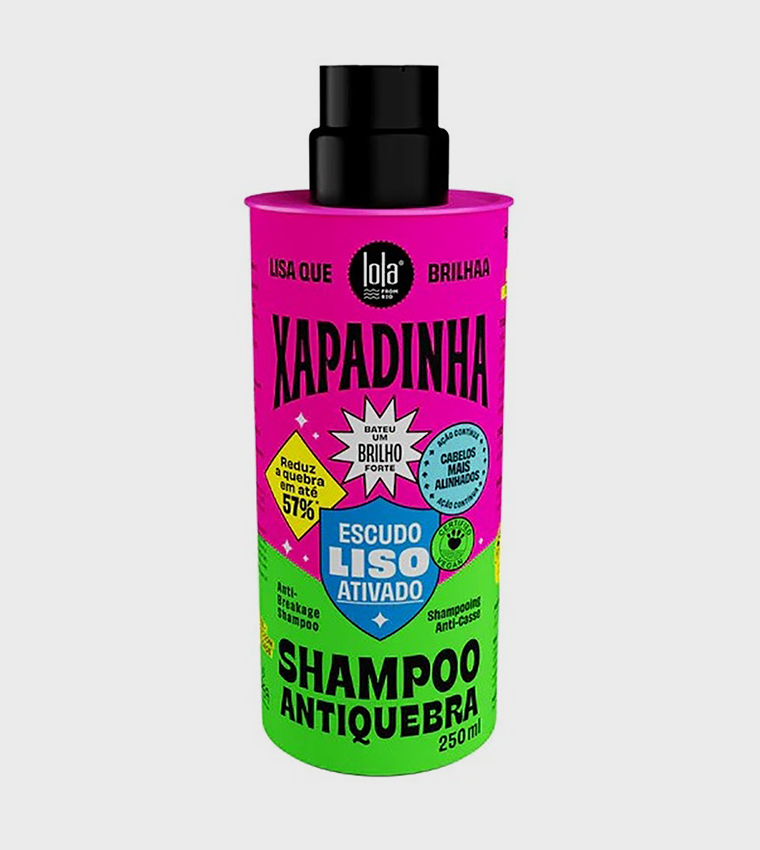 Xapadinha Anti-Breakage Shampoo for Straight Hair, 250ml