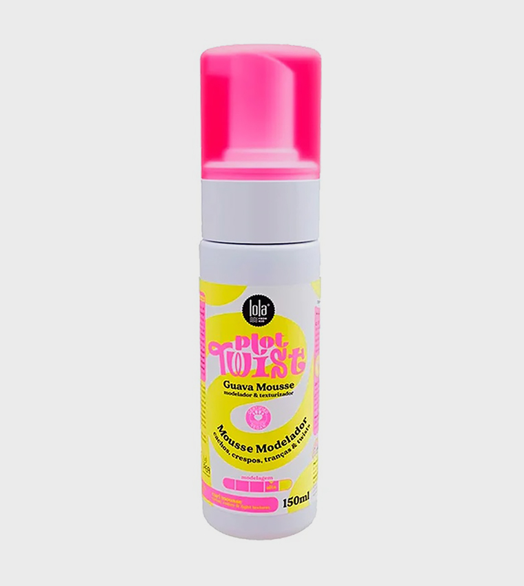 Plot Twist Guava Styling Mousse for Curly Hair, 150ml