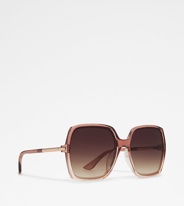 LOALIN Full Rim Oversized Sunglasses