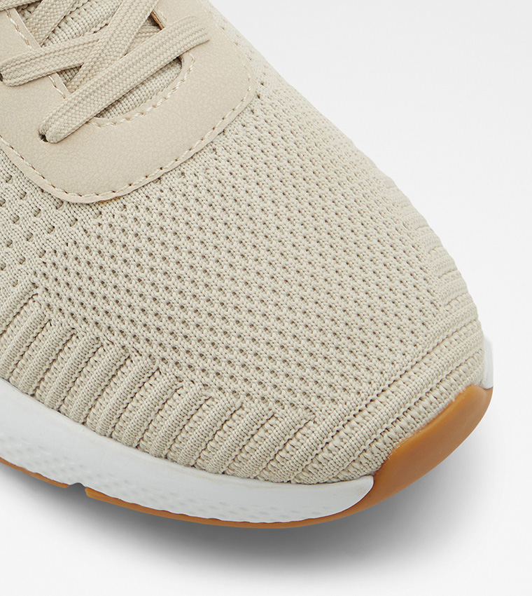 Buy Aldo Loftin Woven Mid Top Sneakers In Beige | 6thStreet UAE