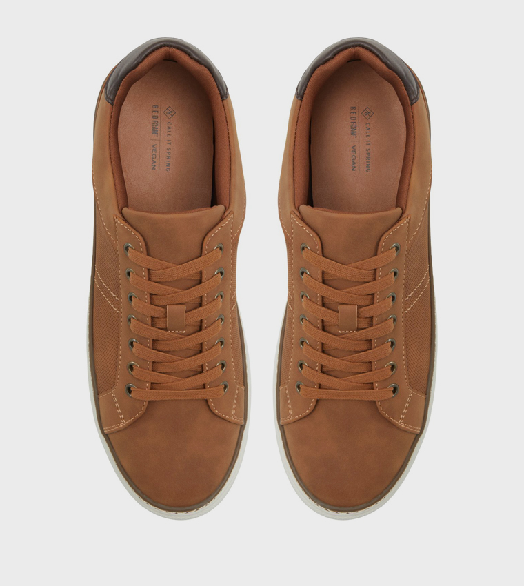 LOFTUS Round Toe Lace-Up Sneakers