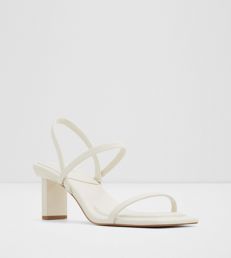 Lokurr Square Toe Heeled Sandals-Pillow Walk Collections 
