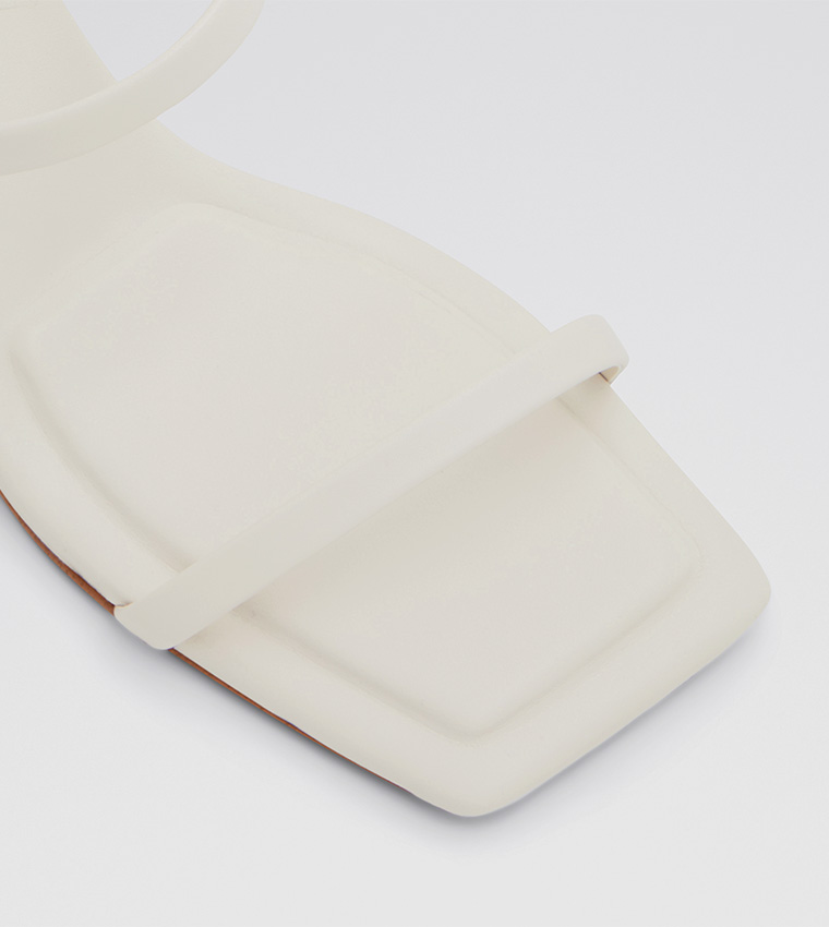 Lokurr Square Toe Heeled Sandals-Pillow Walk Collections 