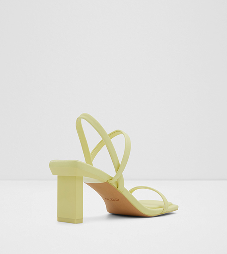 Lokurr Square Toe Heeled Sandals-Pillow Walk Collections 