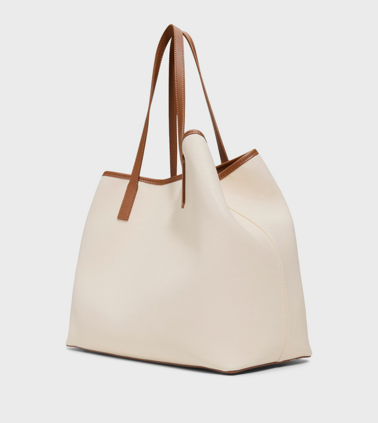 LOOKOUT Textured Tote Bag