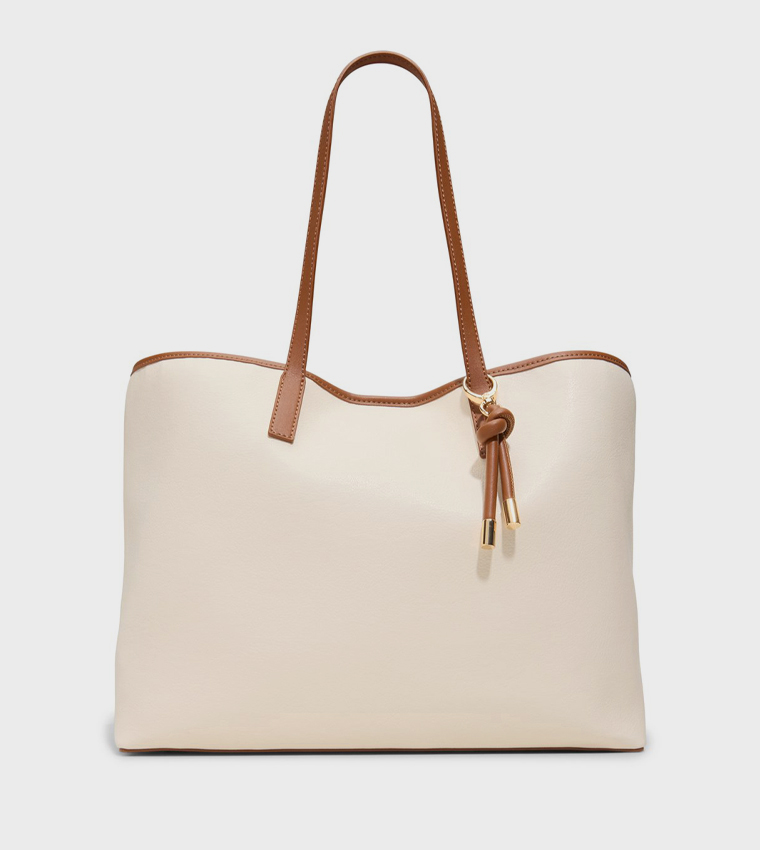 LOOKOUT Textured Tote Bag