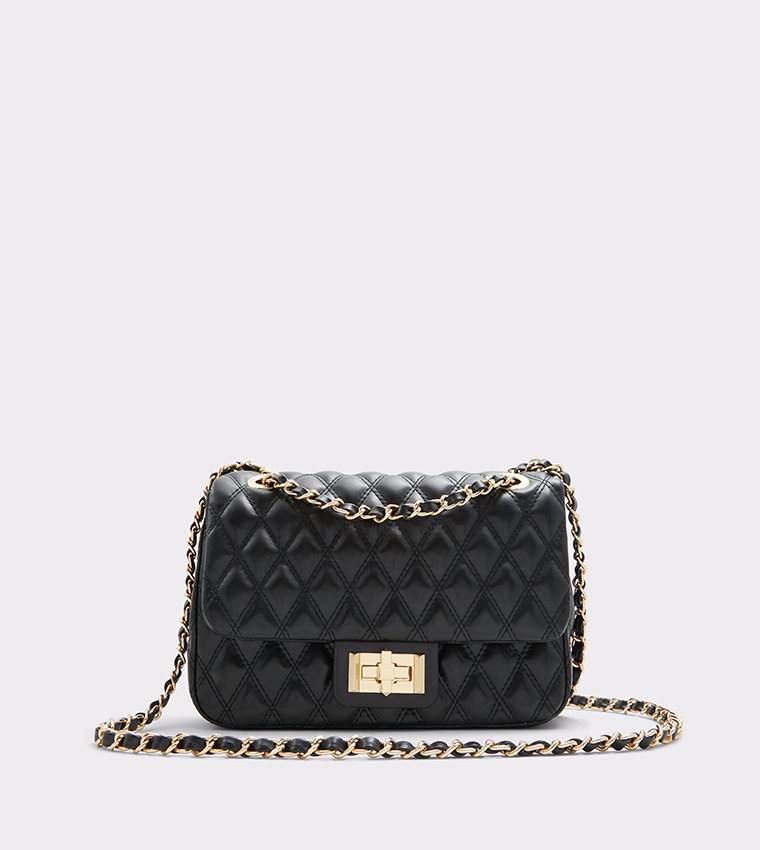 Buy Aldo LORA Quilted Crossbody Bag In Black 6thStreet Bahrain