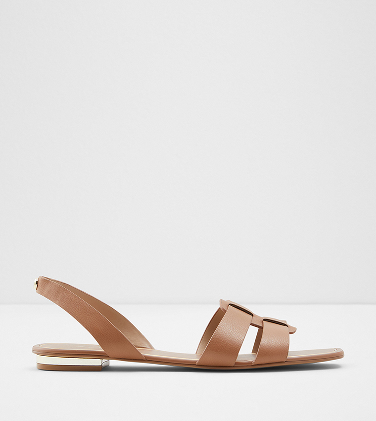 Buy Aldo Lothathiel Flat Sandals Brown 