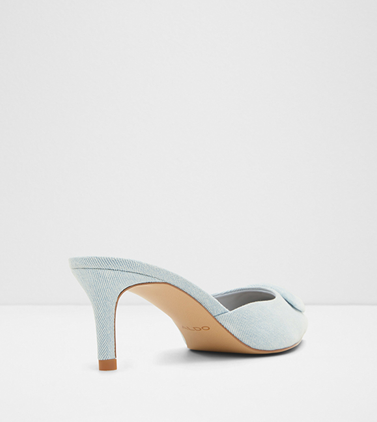 Buy Aldo LOUISETTE Pointed Toe Heeled Mules In Blue 6thStreet Kuwait