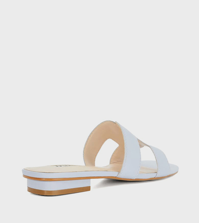 LOUPE Open Toe Flat Sandals
