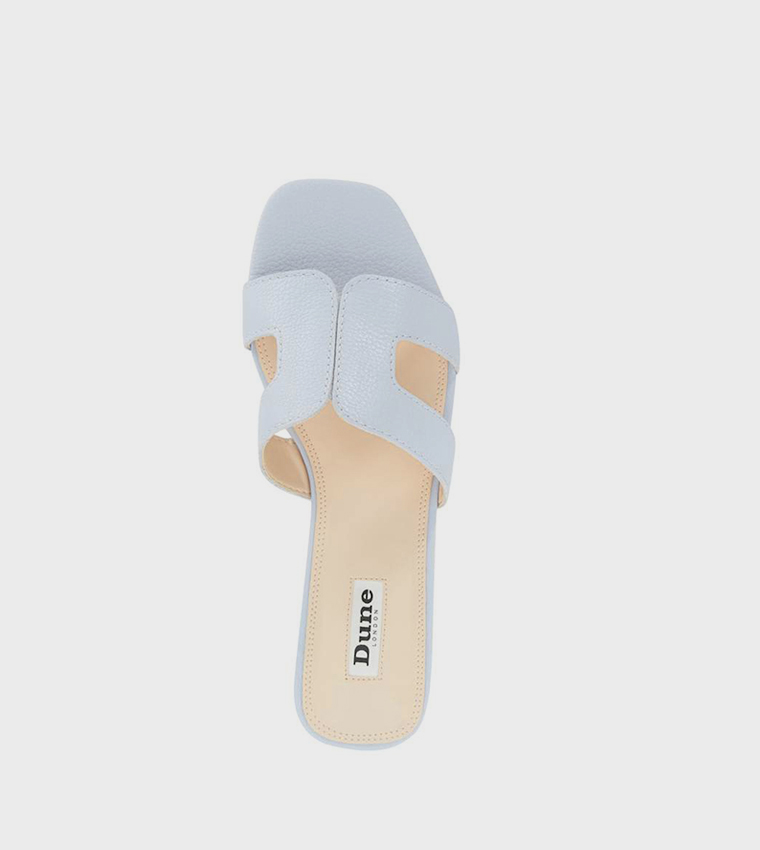 LOUPE Open Toe Flat Sandals