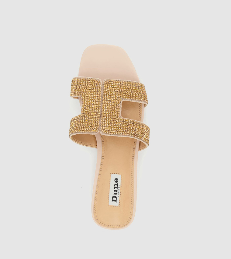 LOUPE DI Embellished Block Heel Sandals