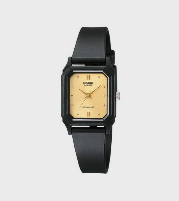 Gold Dial Analog Watch