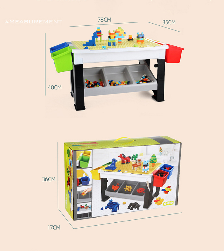 3-In-1 Blocks Activity Table