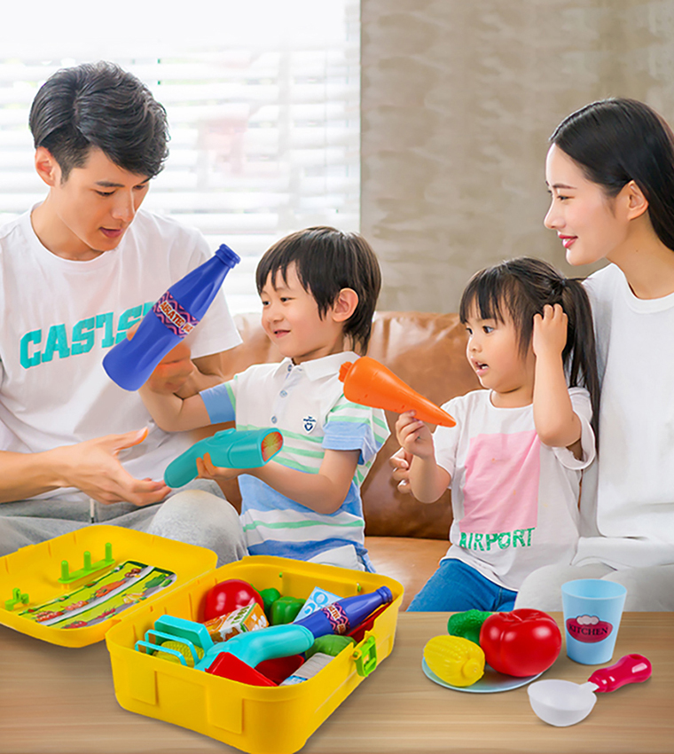 Role Play Shopkeeper/Supermarket Set Box Backpack (21 Pcs)