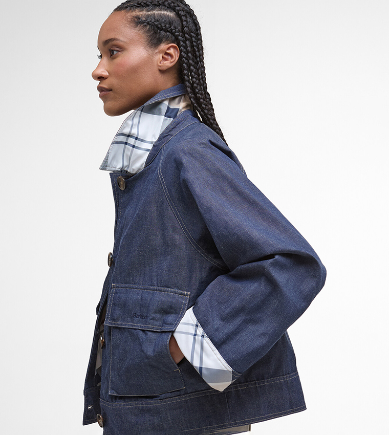 جاكيت جينز مغسول 