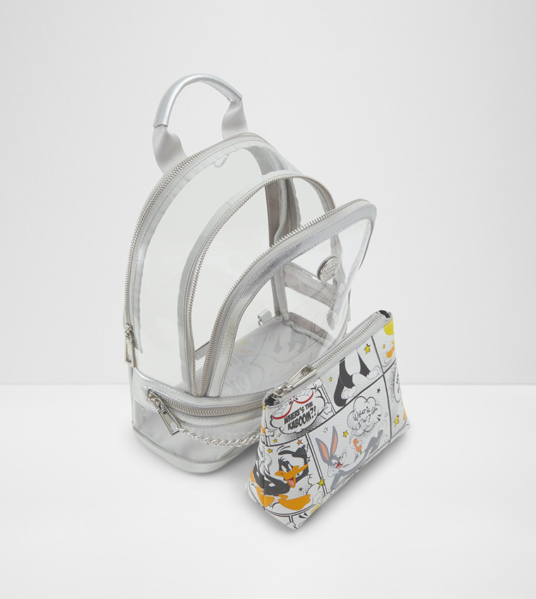 Aldo clear backpack discount