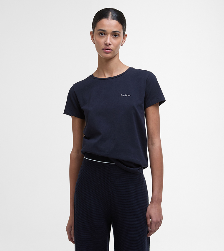SALTFORD Logo Embroidered Short Sleeves T-Shirt