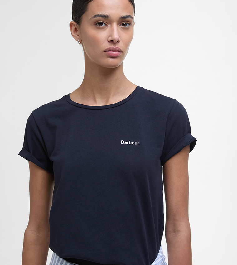 SALTFORD Logo Embroidered Short Sleeves T-Shirt