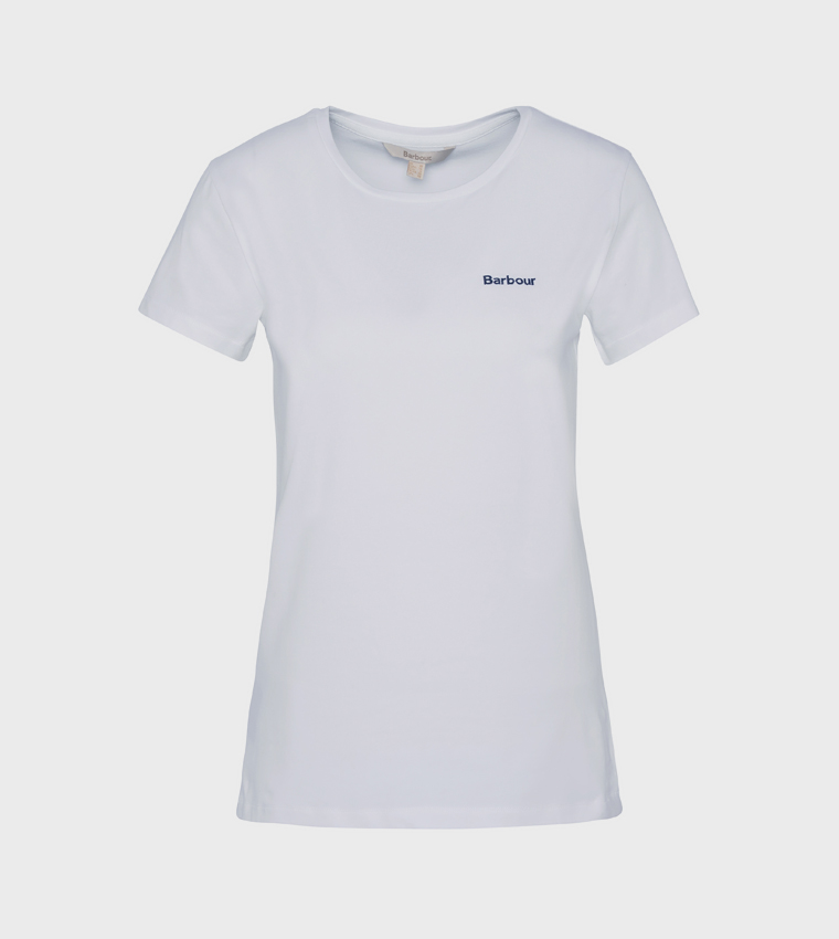 SALTFORD Logo Embroidered Short Sleeves T-Shirt