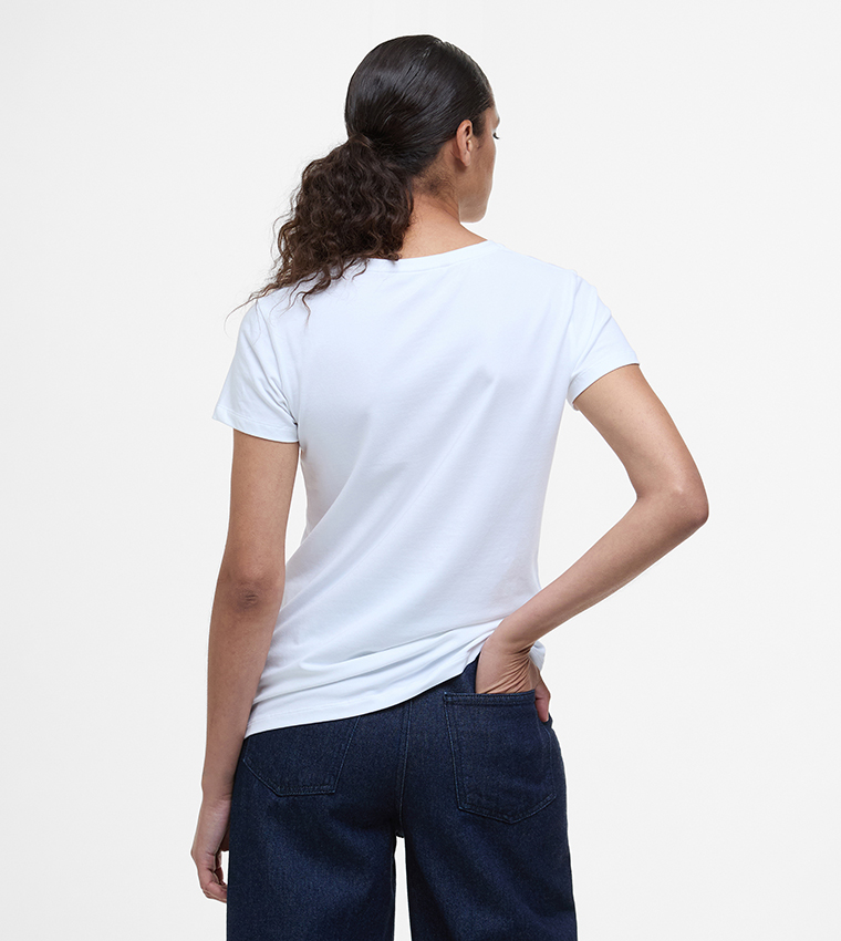 SALTFORD Logo Embroidered Short Sleeves T-Shirt