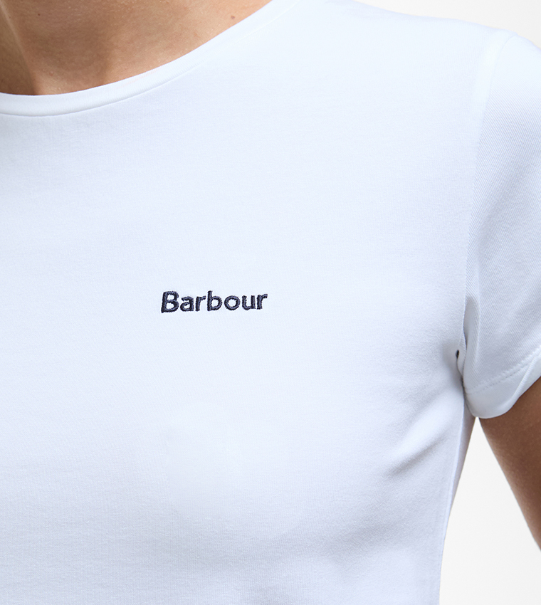 SALTFORD Logo Embroidered Short Sleeves T-Shirt